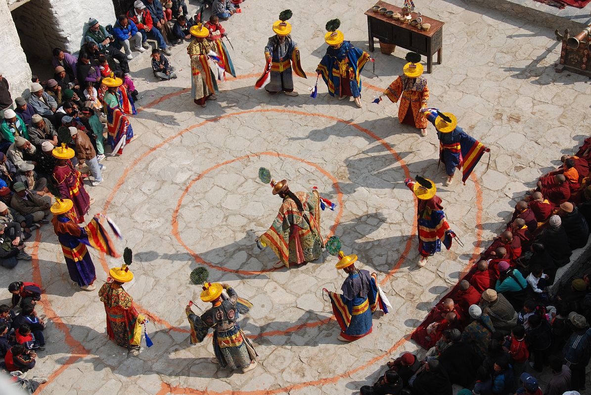 Mustang Lo Manthang Tiji Festival Day 1 04-4 Dorje Jono And Monks Dance